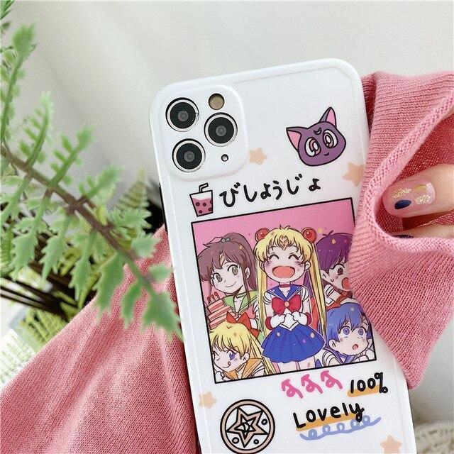 Japansk Mobiletui med Sailor Moon Japansk Mobiletui med Sailor Moon