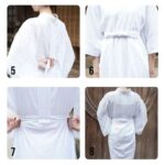 Japansk Nagajuban for Kvinner 6