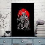 Japansk Plakat Samurai adel 1