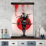 Japansk Plakat Steampunk Samurai 2