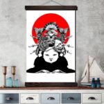Japansk Plakat Tjener 2