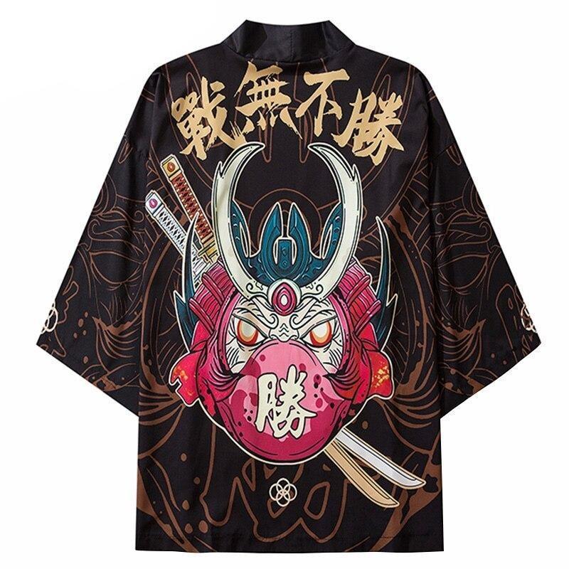 Japansk Skjorte Samurai Japansk Skjorte Samurai