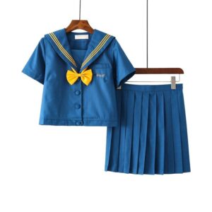 Japansk Skoleuniform Bla 5
