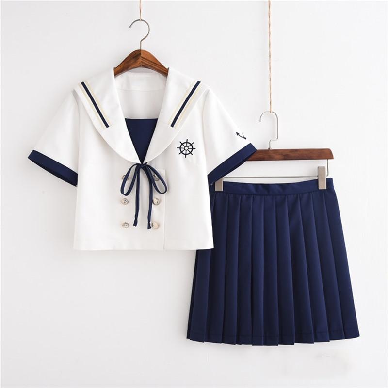 Japansk Skoleuniform Marine Japansk Skoleuniform Marine