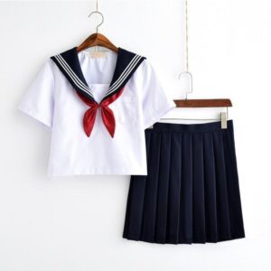 Japansk Skoleuniform Studie 5