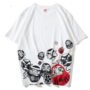 Japansk T skjorte Daruma 4