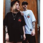 Japansk T skjorte Demonisk 1