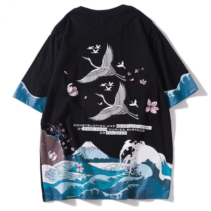 Japansk T skjorte Frihet Japansk T skjorte Frihet