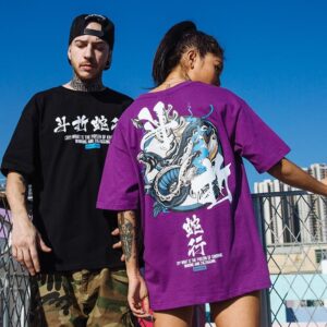 Japansk T skjorte Himmelsk Slange