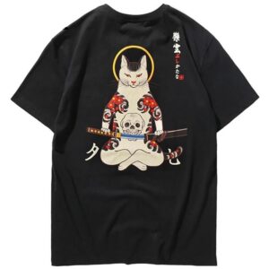 Japansk T skjorte Samuraienes Vei
