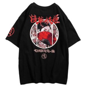 Japansk T skjorte Skarpe Oyne 5