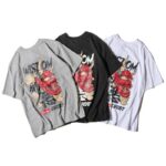 Japansk T skjorte Visdom Spokelse 7