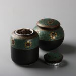 Japansk Teboks med Blomstermonster 4
