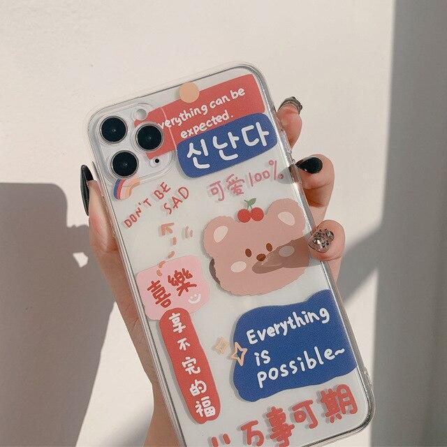 Japansk Telefonhylse Kawaii Japansk Telefonhylse Kawaii