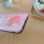 Japansk Telefonveske med Ferskenprint 5