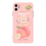 Japansk Telefonveske med Ferskenprint 6