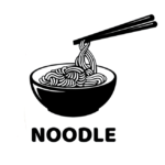Japansk Veggklistremerke Nudler 2