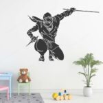 Japansk Veggklistremerke Shinobi 3