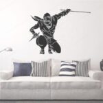 Japansk Veggklistremerke Shinobi 4