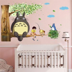 Japansk Veggklistremerke Totoro