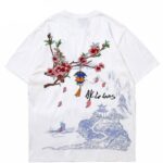 Japanska T skjorte Gamla Japan 4