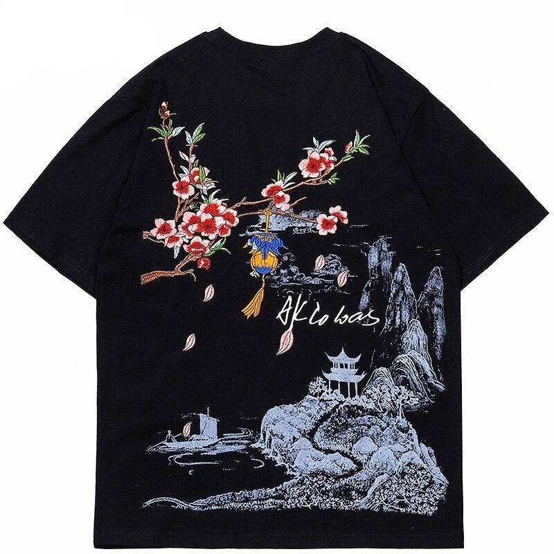Japanska T skjorte Gamla Japan Japanska T skjorte Gamla Japan