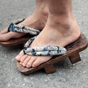 Japanske Geta Samurai sandaler