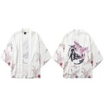 Kimono Haori Japansk Trane 4