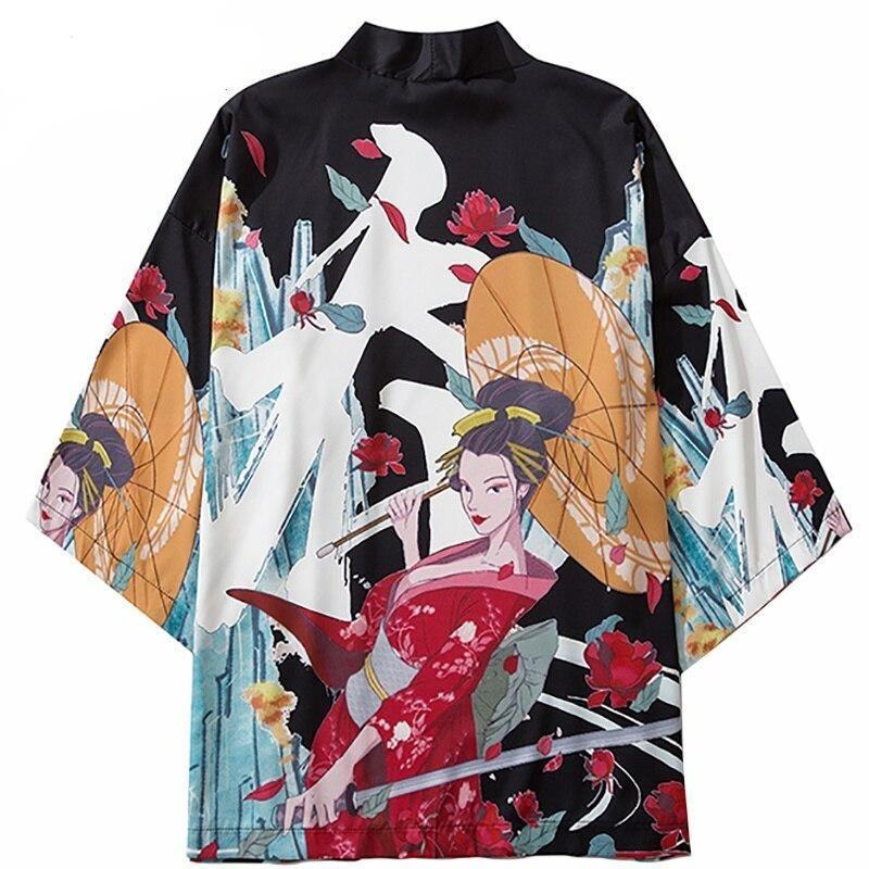 Kimono Haori Kanjiception Kimono Haori Kanjiception