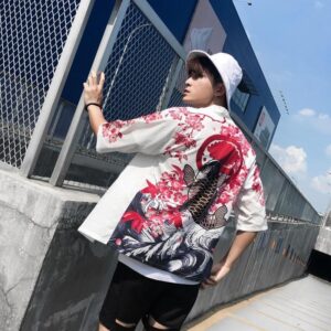 Kimono Haori Koi Karpe