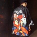 Kimono Kort Geisha 1