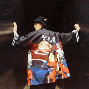 Kimono Kort Geisha