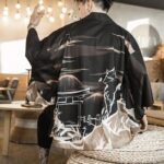 Kimono Skjorte Menn