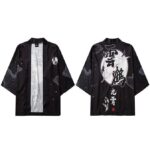 Kimono Svart Kort 2
