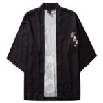 Kort Blomstret Kimono 1