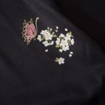 Kort Blomstret Kimono 3