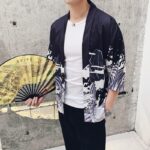 Kort Drage kimono 3