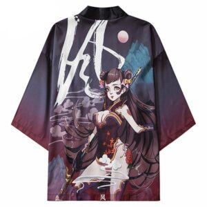 Kort Kimono Jakke