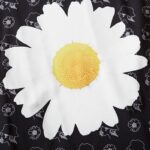 Kort Kimono med Blomster 4
