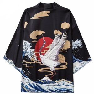 Kort Kimonojakke
