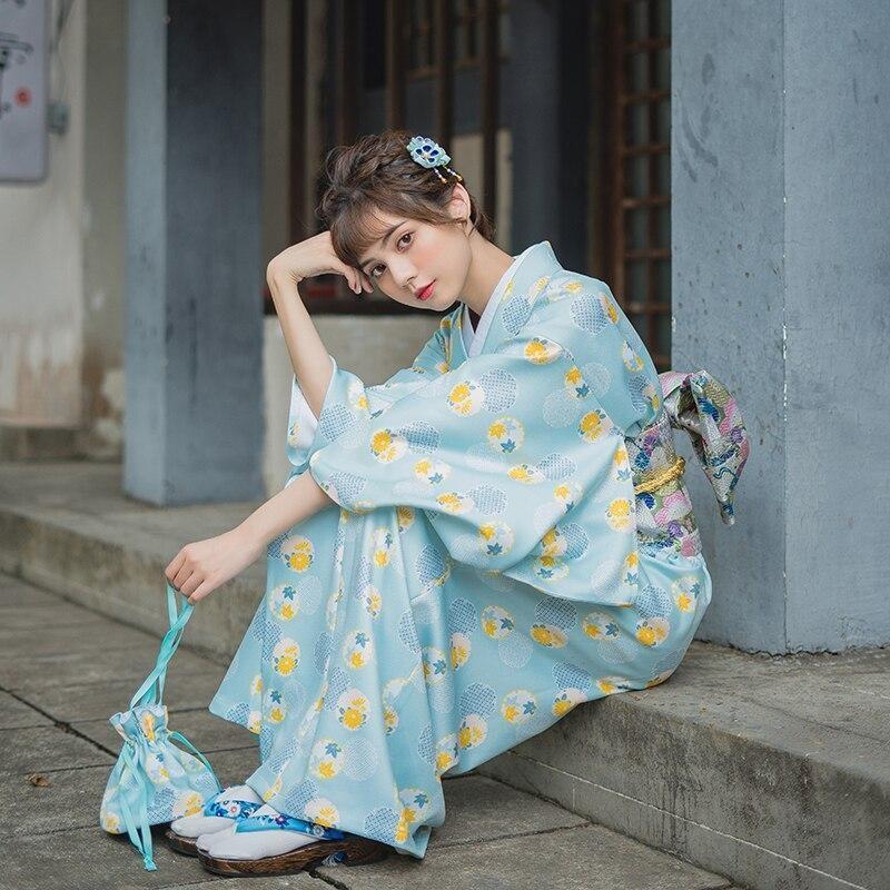 Lang Kimono Morgenkape for Kvinner Lang Kimono Morgenkape for Kvinner