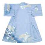 Lang Kimono med Blomstermonster 3