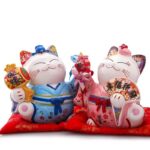 Maneki Neko Bla og Rosa 4