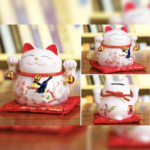 Maneki Neko Hvit 3