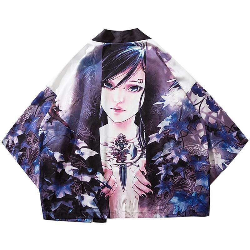 Manga Kimono Kort Manga Kimono Kort