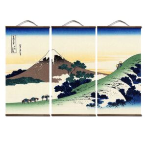Plakat med Japansk Motiv Koshu Inume toge