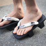 Tradisjonell Japansk Geta
