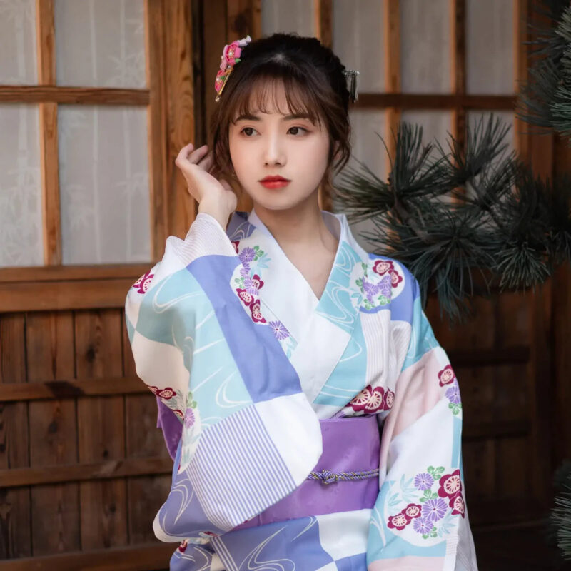 Tradisjonell Japansk Kimono 2