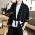 Tradisjonell Kort Kimono