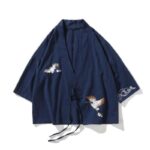 Tradisjonell Kort Kimono 8
